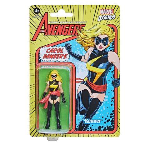 Figurine - Marvel Legends - Carole Danvers - Retro 10 Cm